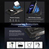 Ulefone Armor 28 Pro Rugged Phone, 16GB+512GB, Night Vision, 10600mAh, 6.67 inch + 1.04 inch Android 15 MediaTek Dimensity 7300 Octa Core, Network: 5G, NFC