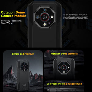 Ulefone Armor X32 Rugged Phone, 8GB+256GB, Night Vision, 5.65 inch Android 14 MediaTek Helio G91 Octa Core, Network: 4G, NFC, OTG