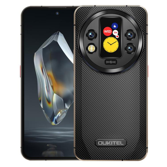 Oukitel WP200 Pro 5G Rugged Phone, 24GB+1TB, Screen Fingerprint, 6.7 inch Android 15.0 MTK Dimensity 8200 Octa-Core, NFC, OTG, Network: 5G