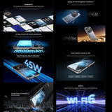 Oukitel WP200 Pro 5G Rugged Phone, 24GB+1TB, Screen Fingerprint, 6.7 inch Android 15.0 MTK Dimensity 8200 Octa-Core, NFC, OTG, Network: 5G