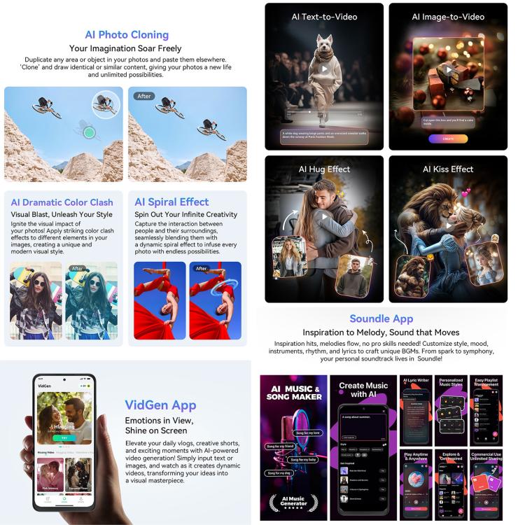 Blackview COLOR 6, 8GB+128GB, Fingerprint & Face Identification, 6.67 inch Android 15 MediaTek Helio G81 Octa Core, Network: 4G, 8GB+128GB