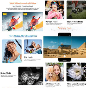 Blackview COLOR 6, 8GB+128GB, Fingerprint & Face Identification, 6.67 inch Android 15 MediaTek Helio G81 Octa Core, Network: 4G, 8GB+128GB