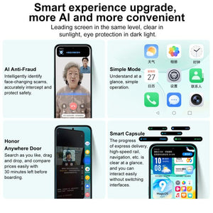 Honor Play 60, 6GB+128GB, Side Fingerprint, 6.61 inch MagicOS 9.0 Dimensity 6300 Octa Core, Network: 5G, OTG