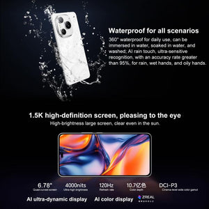 Honor Power, 8GB+256GB, Screen Fingerprint, 6.78 inch MagicOS 9.0 Snapdragon 7 Gen 3 Octa Core, Network: 5G, NFC, OTG, 8GB+256GB