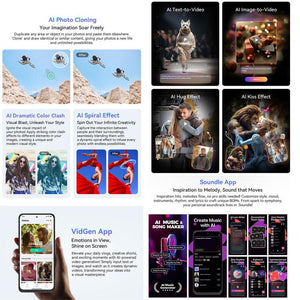 Blackview COLOR 6, 8GB+256GB, Fingerprint & Face Identification, 6.67 inch Android 15 MediaTek Helio G81 Octa Core, Network: 4G, 8GB+256GB