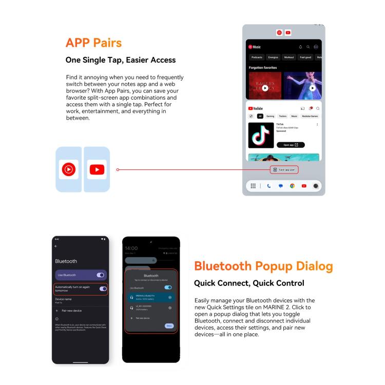 Blackview Oscal Marine 2, 4GB+64GB, 6.56 inch Android 15 Unisoc UMS9230E T615 Octa Core, Network: 4G, OTG, NFC, 4GB+64GB