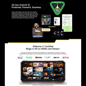 Ulefone Armor 30, 12GB+512GB, Night Vision, IP68/IP69K Rugged Phone, 6.95 inch Android 15 MediaTek Helio G100 Octa Core, Network: 4G, NFC, OTG, Armor 30