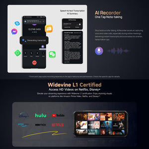 Ulefone Armor X16 Pro, 5GB+256GB, Night Vision, IP68/IP69K Rugged Phone, 6.56 inch Android 15 MediaTek Dimensity 6300 Octa Core, Network: 5G, NFC, OTG, Armor X16 Pro, 8GB+256GB