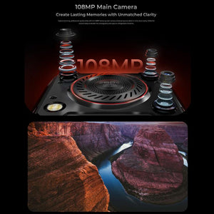 Oukitel WP56 Rugged Phone, 12GB+512GB, 108MP Camera, Fingerprint Identification, 6.8 inch Android 15 MTK Dimensity 7050 Octa Core, NFC, OTG, Network: 5G