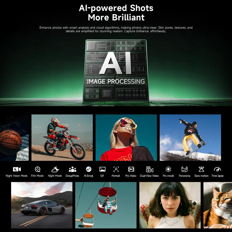 Ulefone Armor 33 Rugged Phone, 12GB+512GB, 6.95 inch Android 15 MediaTek Helio G100 Octa Core, Network: 4G, OTG, NFC, LED Light, Armor 33