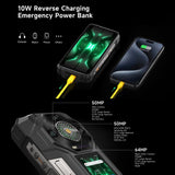 Ulefone Armor 33 Pro Rugged Phone, 16GB+512GB, Night Vision, 6.95 inch + 3.4 inch Dual Screen Android 14 MediaTek Dimensity 7300X Octa Core, Network: 5G, OTG, NFC, Armor 33 Pro