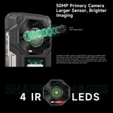 Ulefone Armor 33 Pro Rugged Phone, 16GB+512GB, Night Vision, 6.95 inch + 3.4 inch Dual Screen Android 14 MediaTek Dimensity 7300X Octa Core, Network: 5G, OTG, NFC, Armor 33 Pro