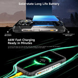 Ulefone Armor 33 Pro Rugged Phone, 16GB+512GB, Night Vision, 6.95 inch + 3.4 inch Dual Screen Android 14 MediaTek Dimensity 7300X Octa Core, Network: 5G, OTG, NFC, Armor 33 Pro