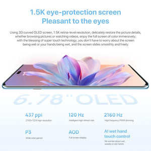 HUAWEI Enjoy 70X Vitality Edition, Screen Fingerprint Identification, 6.78 inch HarmonyOS 4.2 Octa Core, OTG, Not Support Google Play, 8GB+128GB