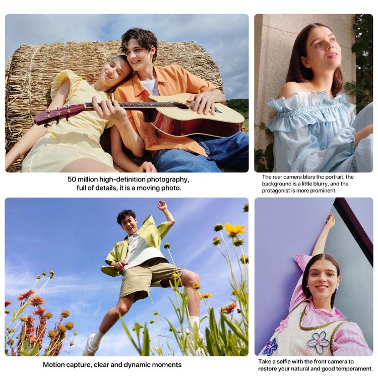 HUAWEI Enjoy 70X Vitality Edition, 8GB+256GB, Screen Fingerprint Identification, 6.78 inch HarmonyOS 4.2 Octa Core, OTG, Not Support Google Play, 8GB+256GB