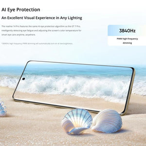 Realme 14 Pro, 16GB+512GB, Screen Fingerprint Identification, 6.77 inch Realme UI 6.0 Dimensity 7300 Octa Core, NFC, Network: 5G, Realme 14 Pro, 16GB+512GB, 16GB+512GB