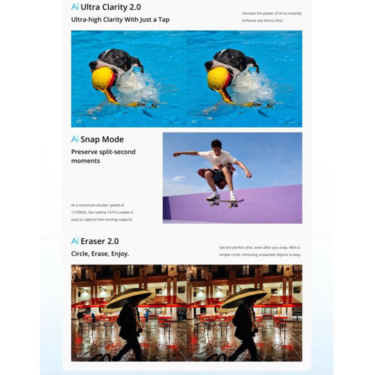 Realme 14 Pro, 16GB+512GB, Screen Fingerprint Identification, 6.77 inch Realme UI 6.0 Dimensity 7300 Octa Core, NFC, Network: 5G, Realme 14 Pro, 16GB+512GB, 16GB+512GB