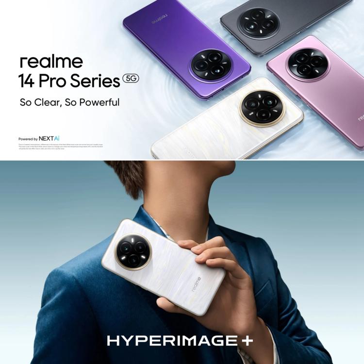 Realme 14 Pro+, 12GB+256GB, Screen Fingerprint Identification, 6.83 inch Realme UI 6.0 Snapdragon 7s Gen 3 Octa Core, NFC, Network: 5G, Realme 14 Pro+, 12GB+256GB, 12GB+256GB