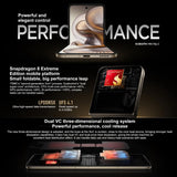 Xiaomi MIX Flip 2, 12GB+512GB, 6.86 inch + 4.01 inch Xiaomi HyperOS 2 Snapdragon 8 Elite Octa Core, NFC, Network: 5G