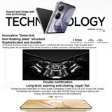 Xiaomi MIX Flip 2, 12GB+512GB, 6.86 inch + 4.01 inch Xiaomi HyperOS 2 Snapdragon 8 Elite Octa Core, NFC, Network: 5G