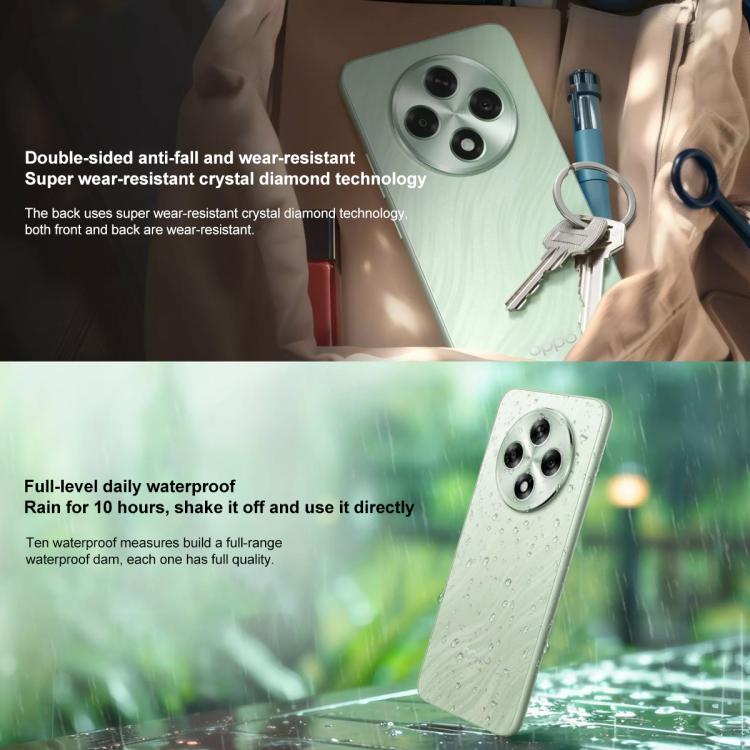 OPPO A3, 12GB+256GB, Screen Fingerprint,  6.7 inch ColorOS 14.0 Qualcomm Snapdragon 695 5G Octa Core, OTG, Network: 5G