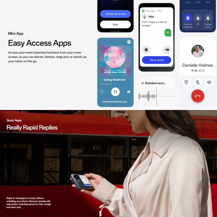 OPPO Find N3 Flip AI, 12GB+256GB, Face ID & Side Fingerprint Identification, 6.8 inch + 3.26 inch Screen ColorOS 13.2 Dimensity 9200 Octa Core, Network: 5G