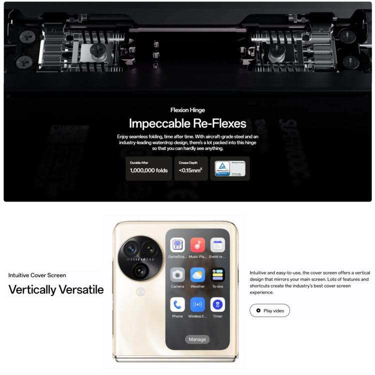 OPPO Find N3 Flip AI, 12GB+512GB, Face ID & Side Fingerprint Identification, 6.8 inch + 3.26 inch Screen ColorOS 13.2 Dimensity 9200 Octa Core, Network: 5G