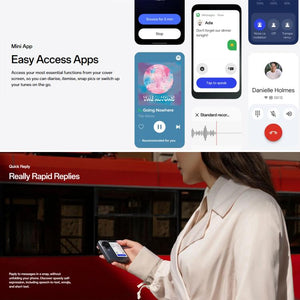 OPPO Find N3 Flip AI, 12GB+512GB, Face ID & Side Fingerprint Identification, 6.8 inch + 3.26 inch Screen ColorOS 13.2 Dimensity 9200 Octa Core, Network: 5G