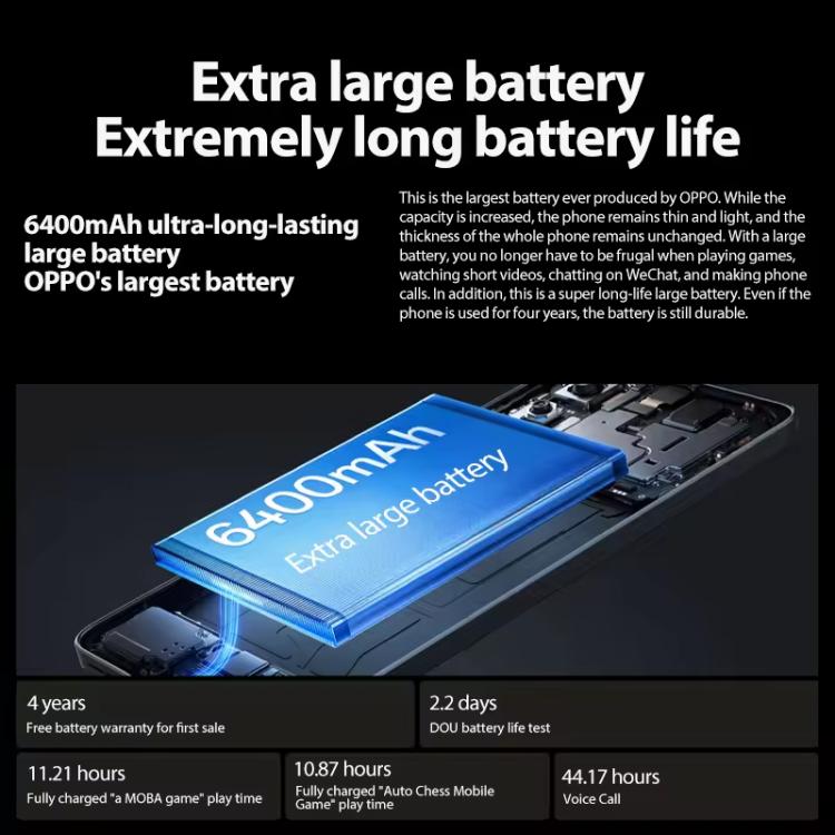 OPPO K12 Plus, 12GB+512GB, Screen Fingerprint, 6.7 inch ColorOS 14.0 Qualcomm Snapdragon 7 Gen 3 Octa Core, OTG, NFC, Network: 5G, 12GB+512GB