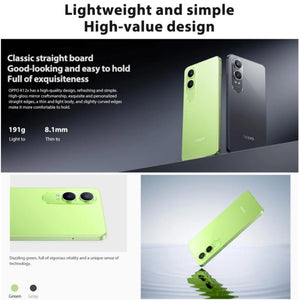 OPPO K12x 5G, 8GB+128GB, Screen Fingerprint,  6.67 inch ColorOS 14.0 Qualcomm Snapdragon 695 5G Octa Core, OTG, Network: 5G
