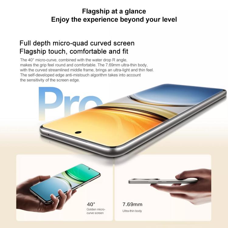 vivo Y300 Pro, 8GB+128GB, Face ID / Screen Fingerprint Identification, 6.77 inch Android 14 OriginOS 4 Snapdragon 6 Gen 1 Octa Core, OTG, Network: 5G