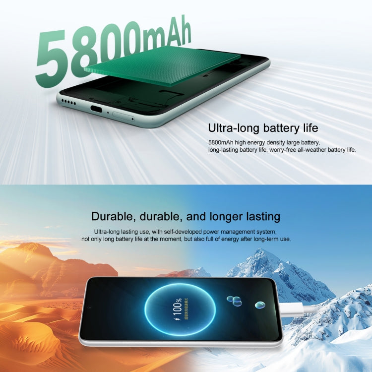 Honor X60, 12GB+512GB, Side Fingerprint, 6.8 inch MagicOS 8.0 Dimensity 7025-Ultra Octa Core, Network: 5G, OTG, Not Support Google Play, 12GB+512GB