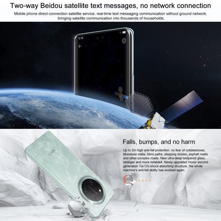 Honor X60 Pro, 8GB+128GB, Side Fingerprint, 6.78 inch MagicOS 8.0 Snapdragon 6 Gen1 Octa Core, Network: 5G, OTG, Not Support Google Play, 8GB+128GB