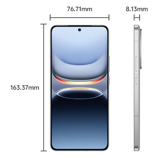 vivo iQOO 13, 16GB+256GB, Face ID / Screen Fingerprint Identification, 6.82 inch Android 15 OriginOS 5 Snapdragon 8 Elite Octa Core, OTG, NFC, Network: 5G, Support Google Play, 16GB+256GB