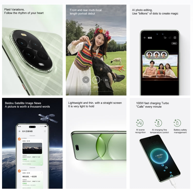 Huawei nova 13 Pro, 12GB+1TB, Screen Fingerprint Identification, 6.76 inch HarmonyOS 4.2, NFC, OTG, Not Support Google Play, nova 13 Pro, 12GB+1TB