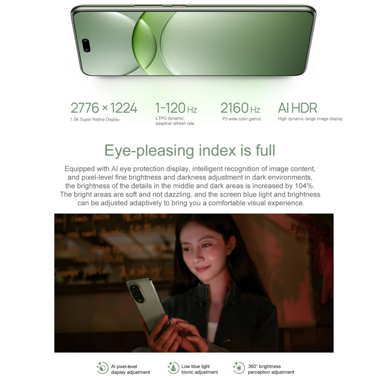 Huawei nova 13 Pro, 12GB+1TB, Screen Fingerprint Identification, 6.76 inch HarmonyOS 4.2, NFC, OTG, Not Support Google Play, nova 13 Pro, 12GB+1TB