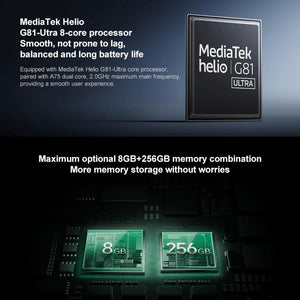 Xiaomi Redmi 14C, 6GB+128GB, 6.88 inch Xiaomi HyperOS MediaTek Helio G81-Ultra Octa Core, Network: 4G