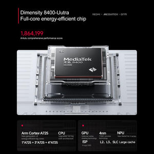 Xiaomi REDMI Turbo 4, 12GB+512GB, 6.67 inch Xiaomi HyperOS 2 Dimensity 8400-Ultra Octa Core 3.0GHz, NFC, Network: 5G