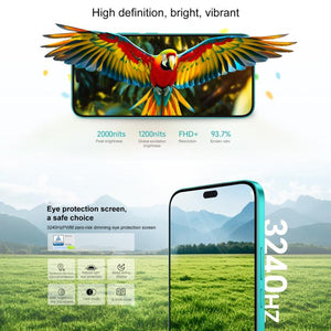 Honor Play9T Pro, 8GB+256TB, Screen Fingerprint, 6.7 inch MagicOS 8.0 Android 14.0 Dimensity 6080 Octa Core, Network: 5G, OTG