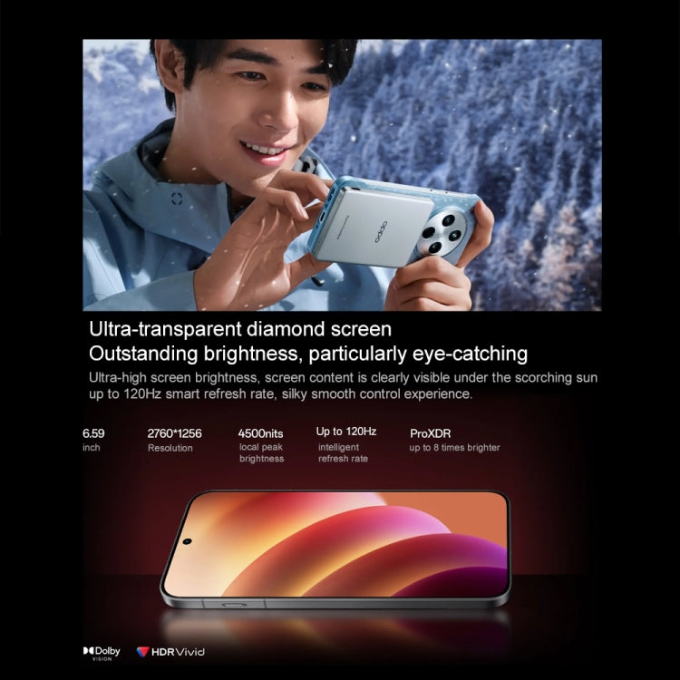 OPPO Find X8 AI Phone, 12GB+512GB, Screen Fingerprint, 6.59 inch ColorOS 15 Dimensity 9400 Octa Core up to 3.626GHz, NFC, OTG, Network: 5G, Find X8, 12GB+512GB, Find X8 AI Phone, 12GB+512GB, Find X8,  12GB+512GB