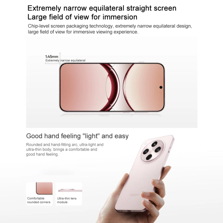 OPPO Find X8 AI Phone, 16GB+256GB, Screen Fingerprint, 6.59 inch ColorOS 15 Dimensity 9400 Octa Core up to 3.626GHz, NFC, OTG, Network: 5G, Find X8, 16GB+256GB