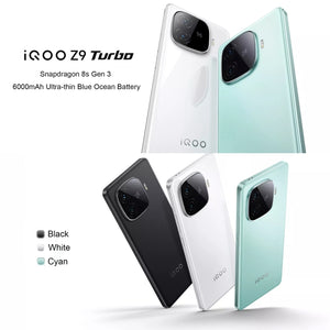 vivo iQOO Z9 Turbo, Dual Back Cameras, 12GB+256GB, Face ID Screen Fingerprint Identification, 6.78 inch Android 14.0 OriginOS 4 Snapdragon 8s Gen 3 Octa Core 3.0GHz, OTG, NFC, Network: 5G, Support Google Play