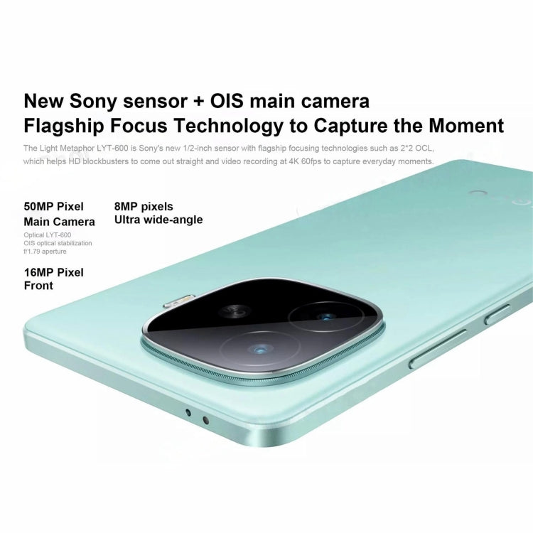 vivo iQOO Z9 Turbo, Dual Back Cameras, 12GB+256GB, Face ID Screen Fingerprint Identification, 6.78 inch Android 14.0 OriginOS 4 Snapdragon 8s Gen 3 Octa Core 3.0GHz, OTG, NFC, Network: 5G, Support Google Play