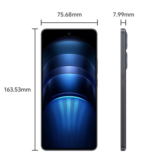 vivo iQOO Neo9S Pro+, 16GB+256GB, Face ID & Ultrasonic 3D Fingerprint Identification, 6.78 inch Android 14 OriginOS 4 Snapdragon 8 Gen 3 Octa Core 2.63GHz, OTG, NFC, Network: 5G, Support Google Play