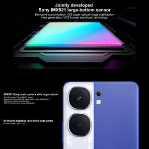 vivo iQOO Neo9S Pro+, 16GB+256GB, Face ID & Ultrasonic 3D Fingerprint Identification, 6.78 inch Android 14 OriginOS 4 Snapdragon 8 Gen 3 Octa Core 2.63GHz, OTG, NFC, Network: 5G, Support Google Play, 16GB+256GB