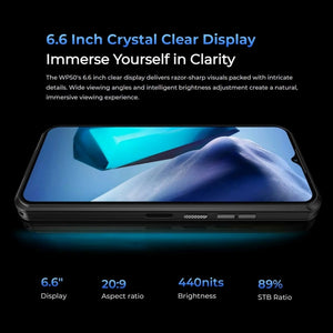 Oukitel WP50 5G Rugged Phone, 4GB+256GB, 6.6 inch Android 14.0 MediaTek Dimensity 6100+ Octa-core 3.0GHz, NFC, OTG, Network: 5G