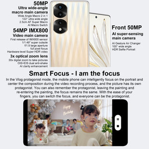 Triple Back Cameras, Screen Fingerprint Identification, 6.78 inch Magic UI 6.1 Dimensity 9000 Octa Core up to 3.05GHz, Network: 5G, OTG, NFC, Not Support Google Play