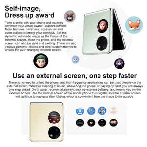 Dual Back Cameras, Side Fingerprint Identification, 6.9 inch + 1.04 inch HarmonyOS 3.0 Snapdragon 778G Octa Core up to 2.42GHz, Network: 4G, OTG, NFC, Not Support Google Play, 128GB Mint Green, 128GB Obsidian Black, 128GB Silver, 128GB Pink