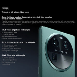 Triple Rear Cameras, 6.74 inch ColorOS 13.1 Dimensity 9200 Octa Core up to 3.05GHz, Network: 5G, Support Google Play, Find X6 12GB+256GB, 12GB+256GB