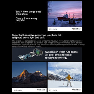 Triple Rear Cameras, 6.74 inch ColorOS 13.1 Dimensity 9200 Octa Core up to 3.05GHz, Network: 5G, Support Google Play, Find X6 12GB+256GB, 12GB+256GB